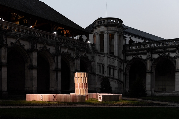 Élodie Michaud & Rébecca Fezard Mixed media sculpture