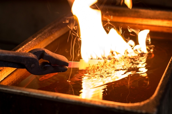 Blenheim Forge Knife making