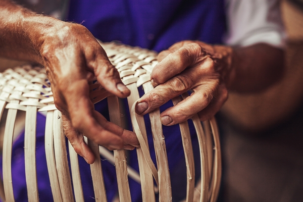 Janez Krišelj Basket weaving