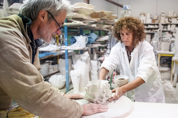 Andri Ioannou & Piero Mazzotti Porcelain crafting