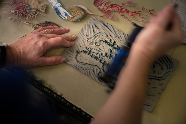 Daniela Iride Murgia Mixed media sculpture